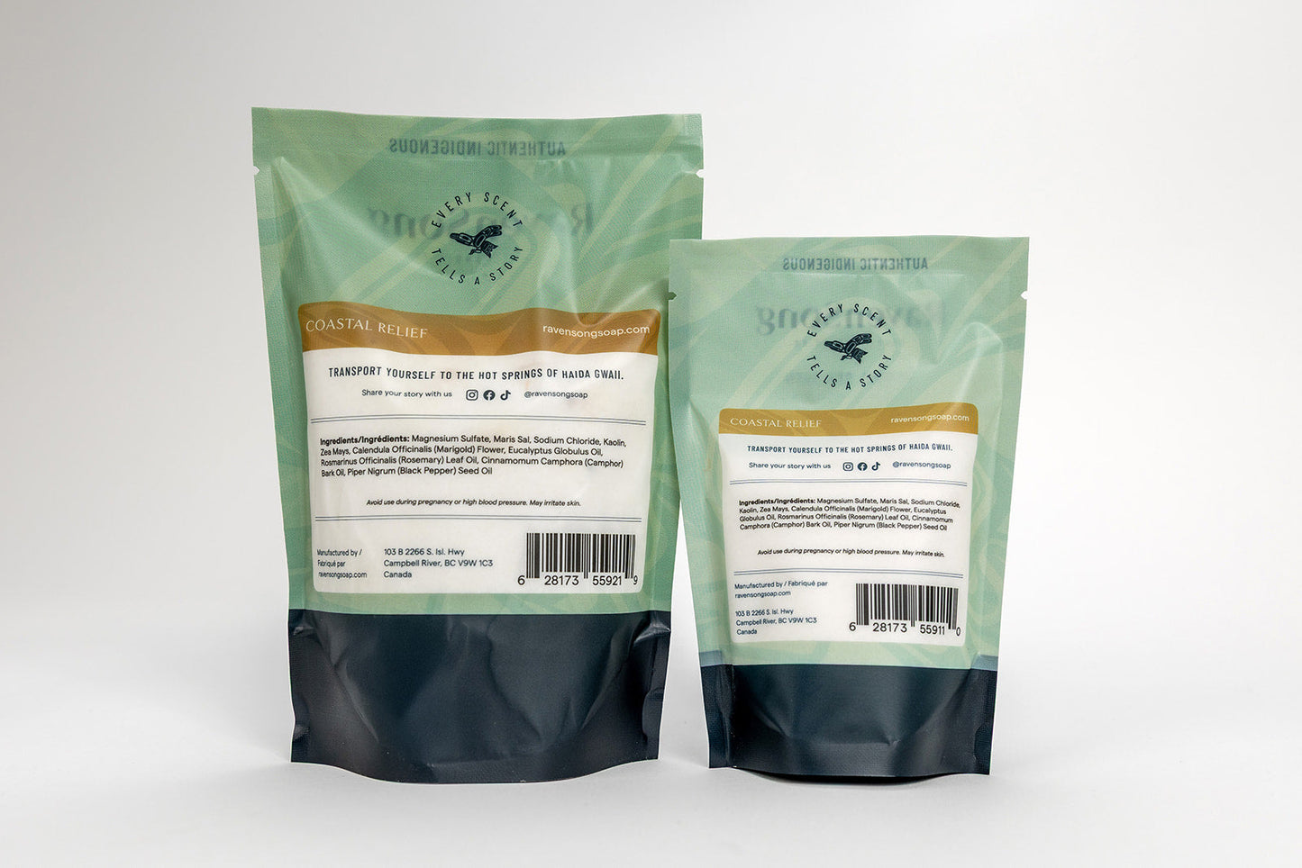 Coastal Relief Herbal Sea Bath Soak | Eucalyptus + Rosemary