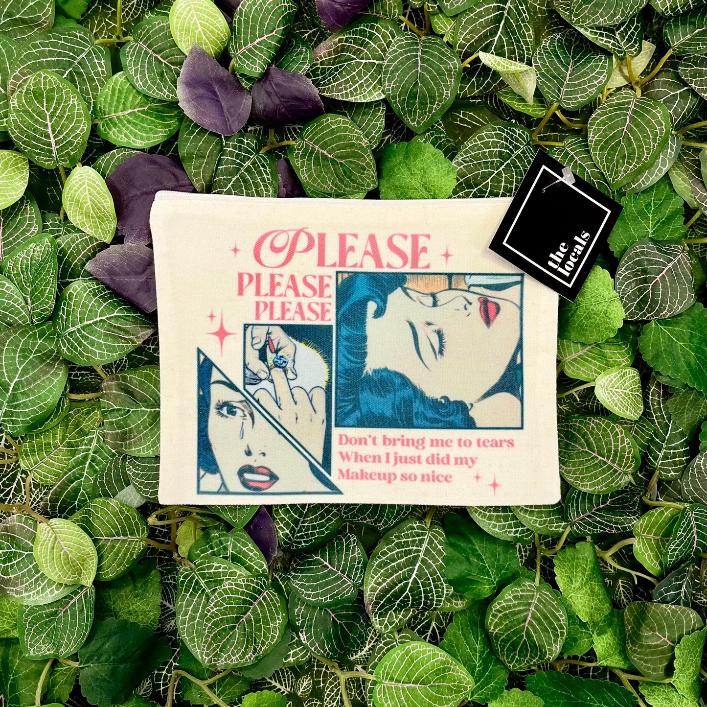 Please Please Comic - Makeup Bag