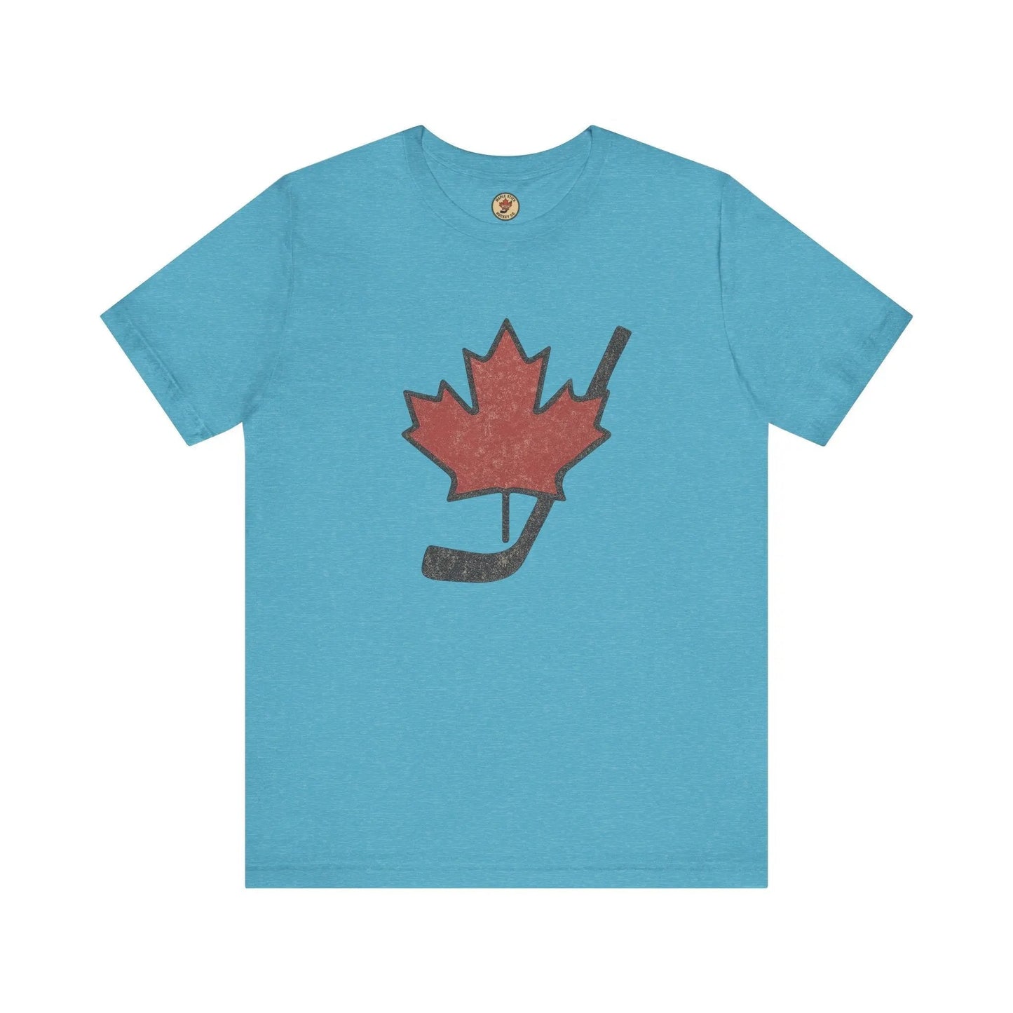 Maple Leaf Hockey Stick T-Shirt – Canadian Pride Shirt