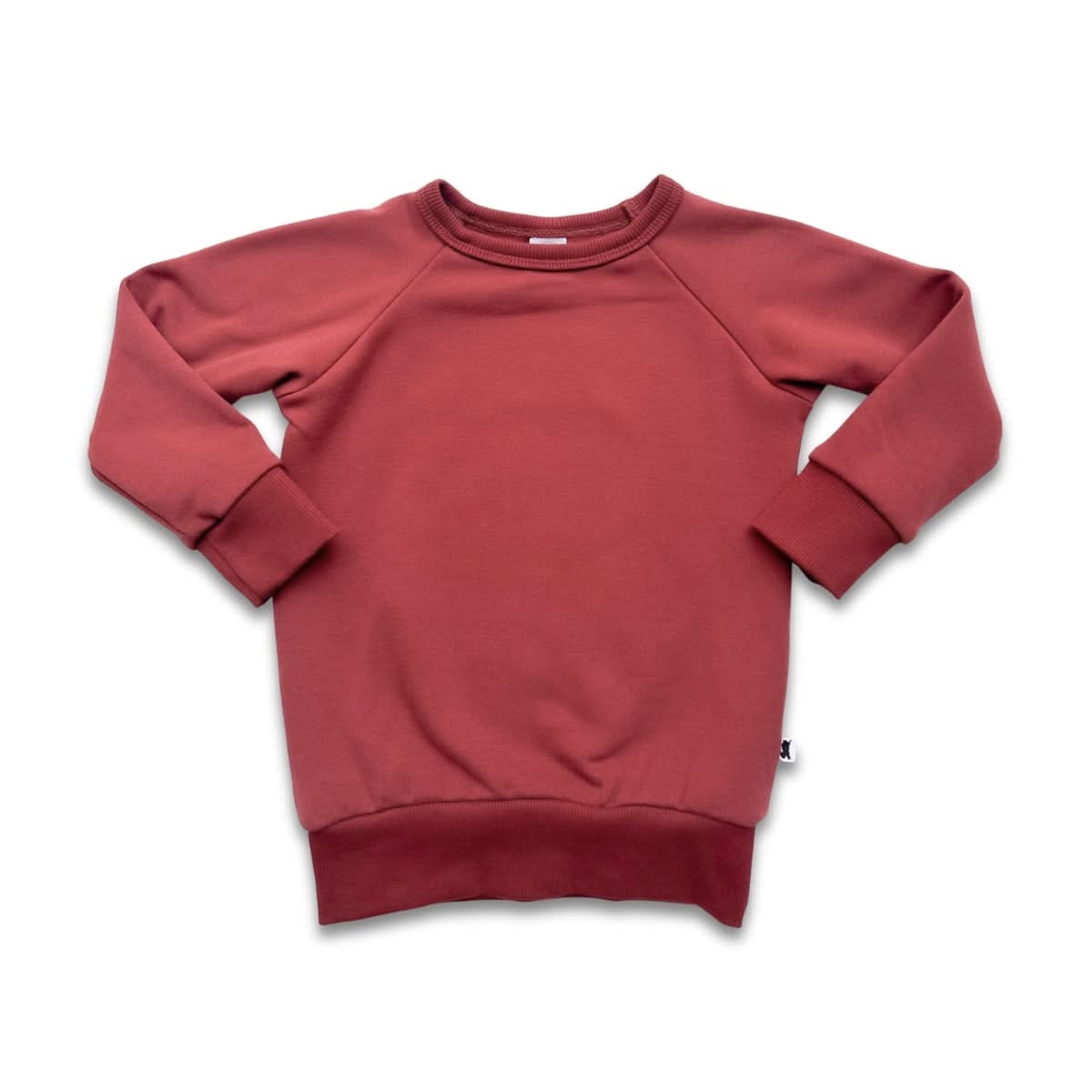 Youth Bamboo Fleece Raglan Pullover | Sage