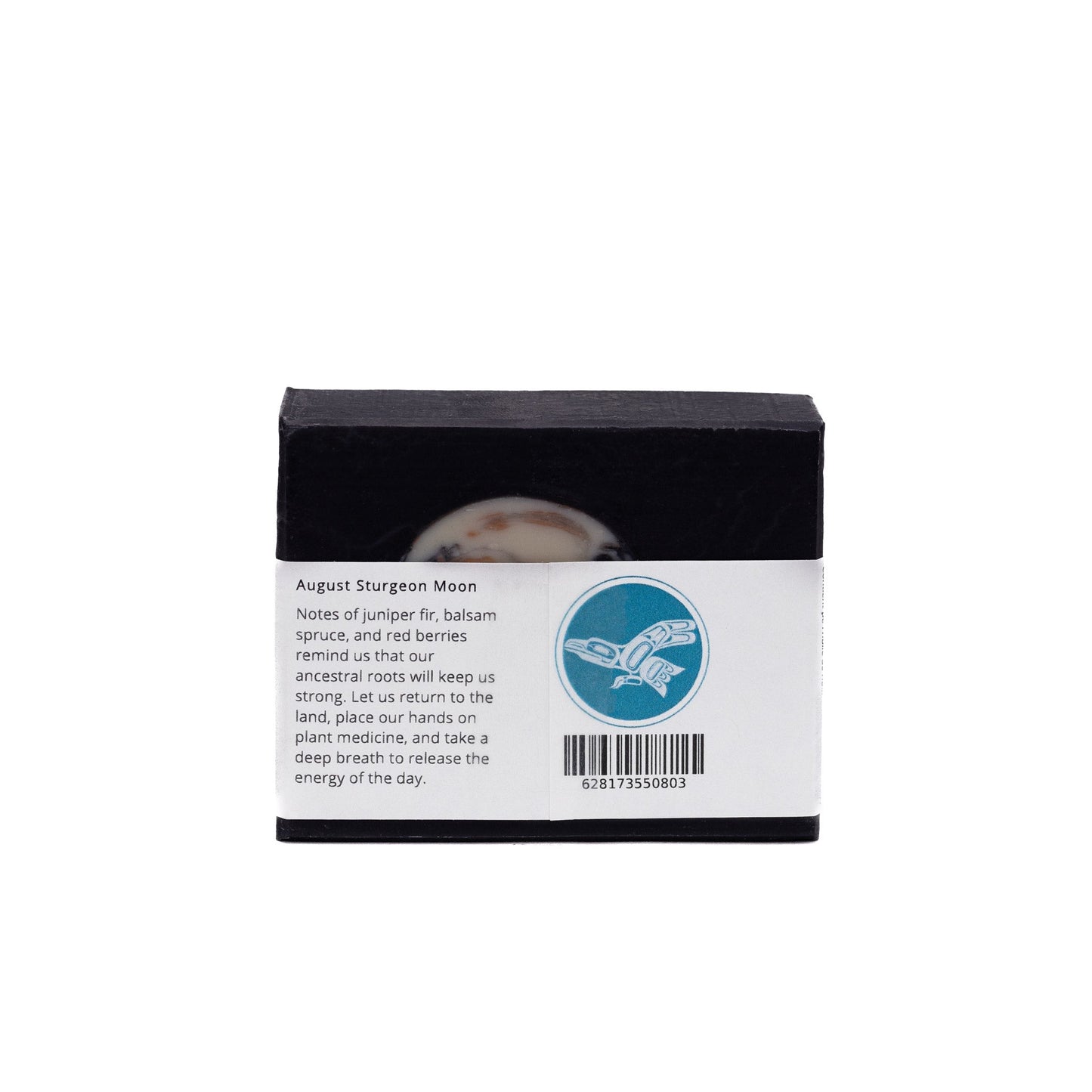 August Sturgeon Full Moon Soap | Mountain Air + Spruce + Red Berries