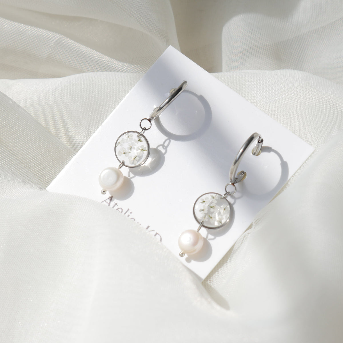 Boucles d'oreilles Perla - Lola rond