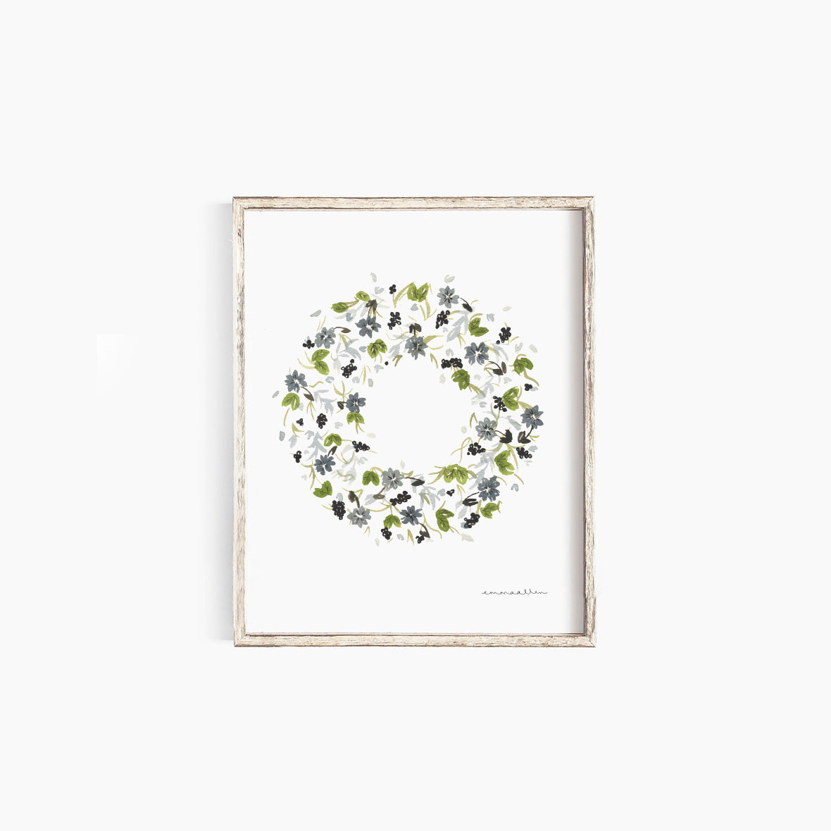 Blue Wreath