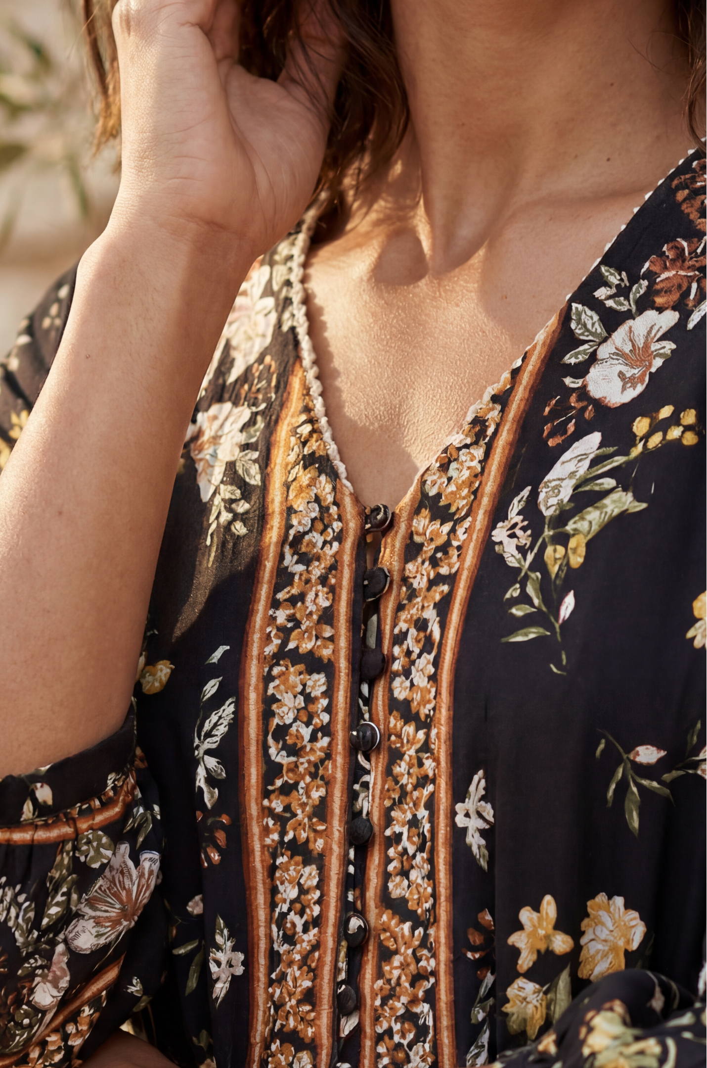 PRE-SALE | Brigitta Printed Boho Dress