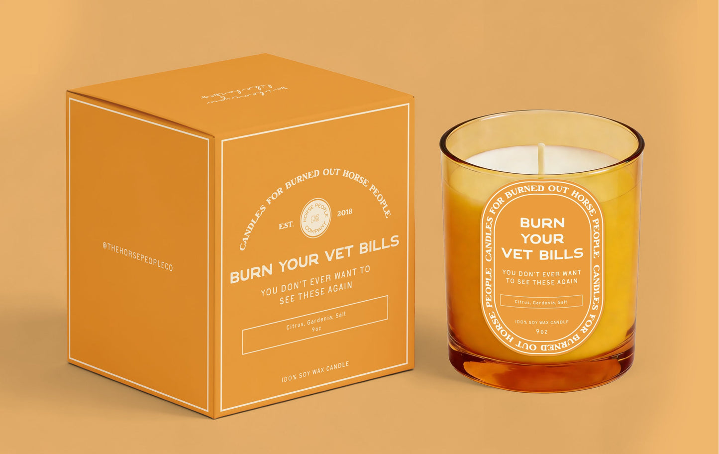 Candles for Burned-Out Horse People | Burn Your Vet Bills