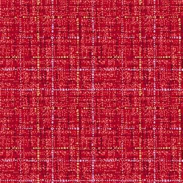 Kim - Coco Cerise - Tweed Print Dress
