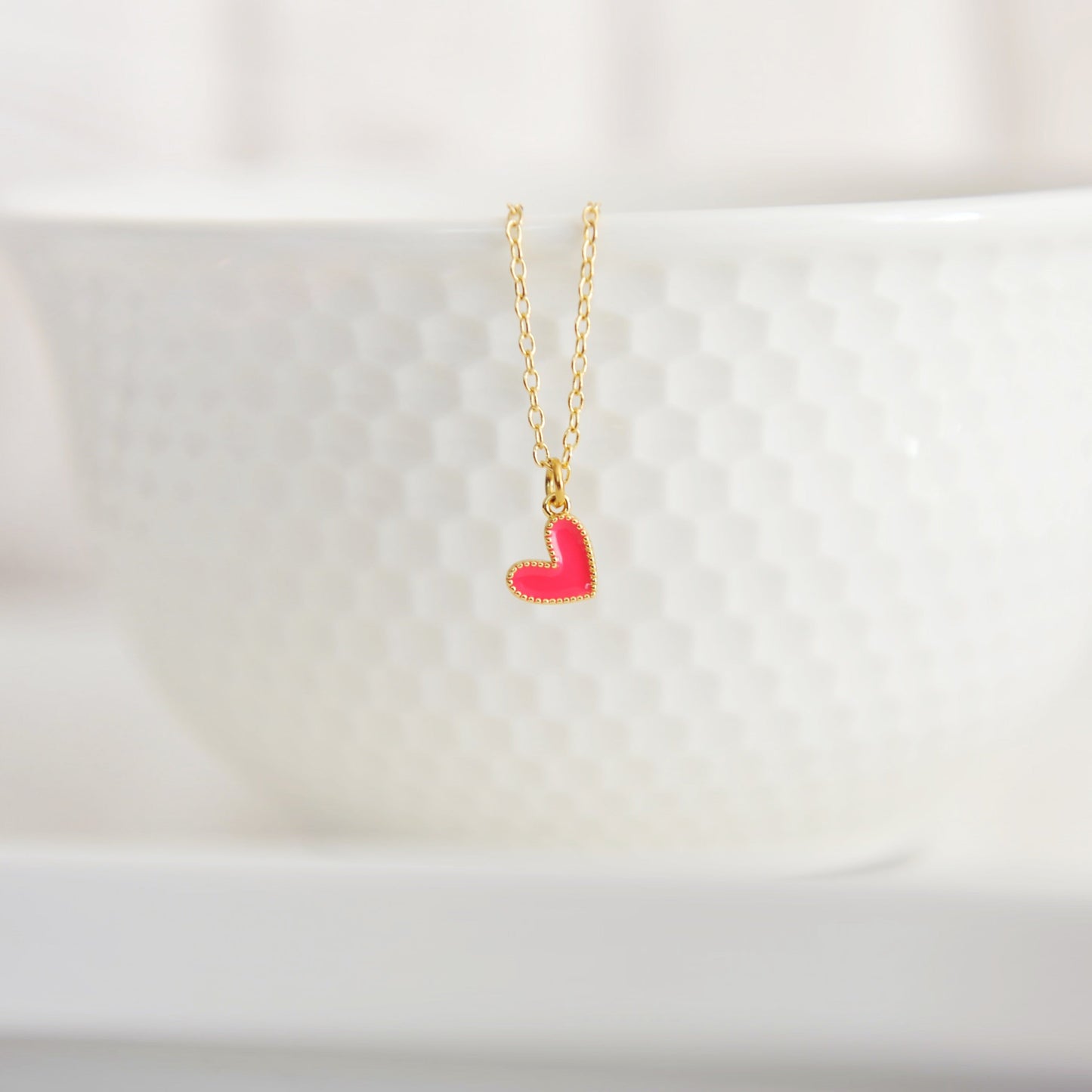 Amari Vibrant Heart Necklace