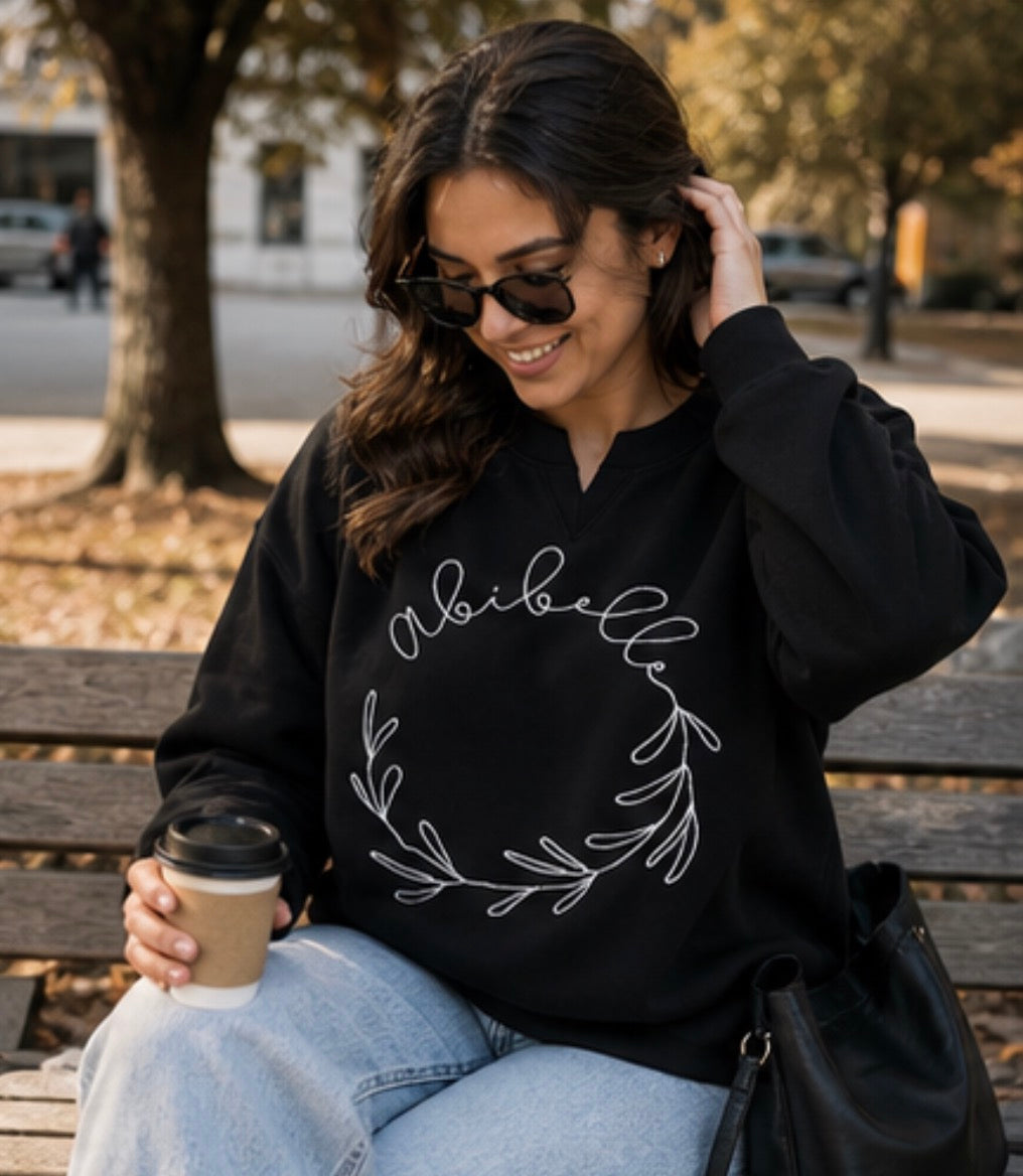 Crewneck noir