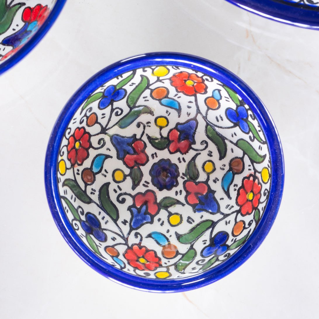 Dip Bowls | Hand-Painted Palestinian Ceramic