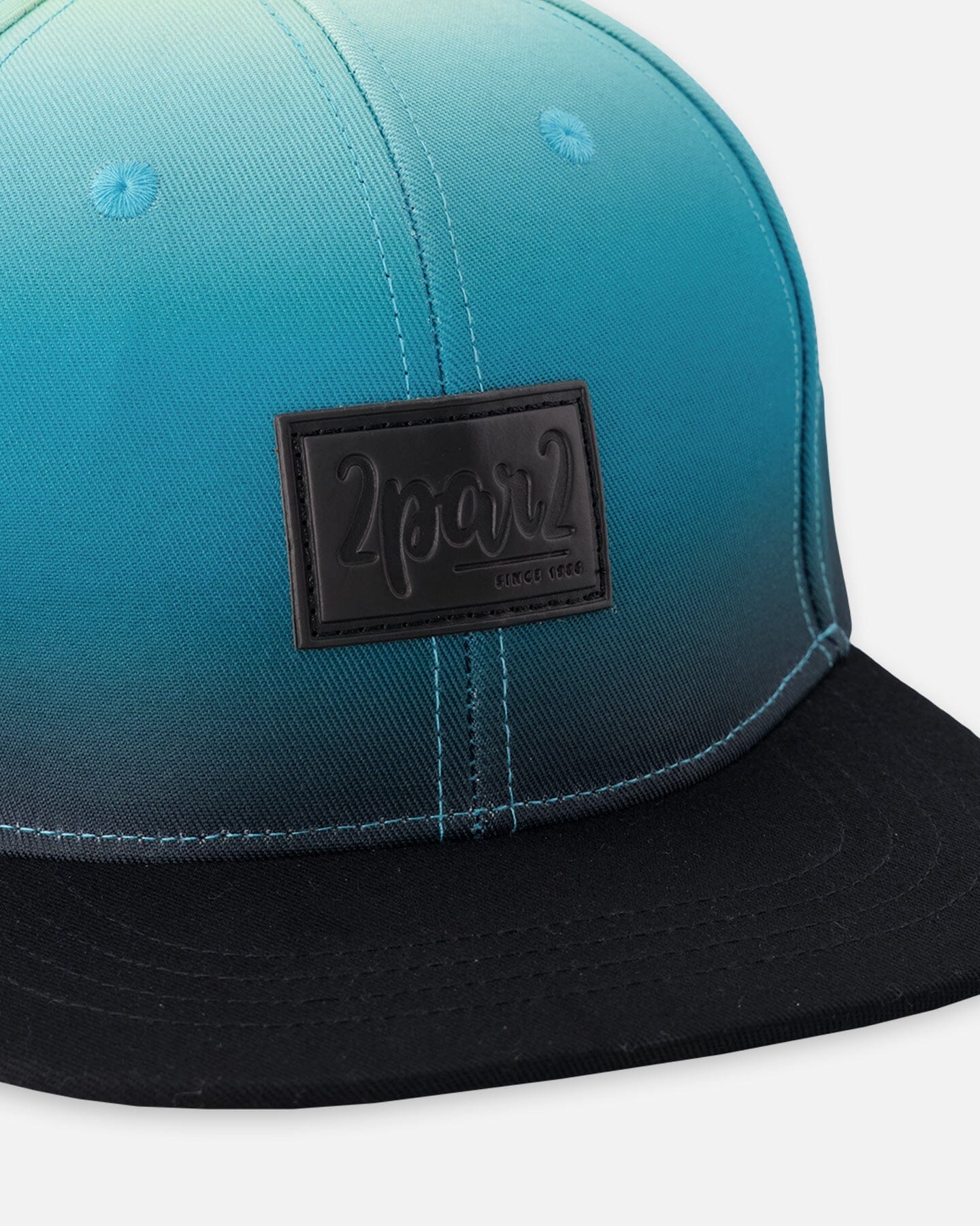 Cap Lime To Black Gradient