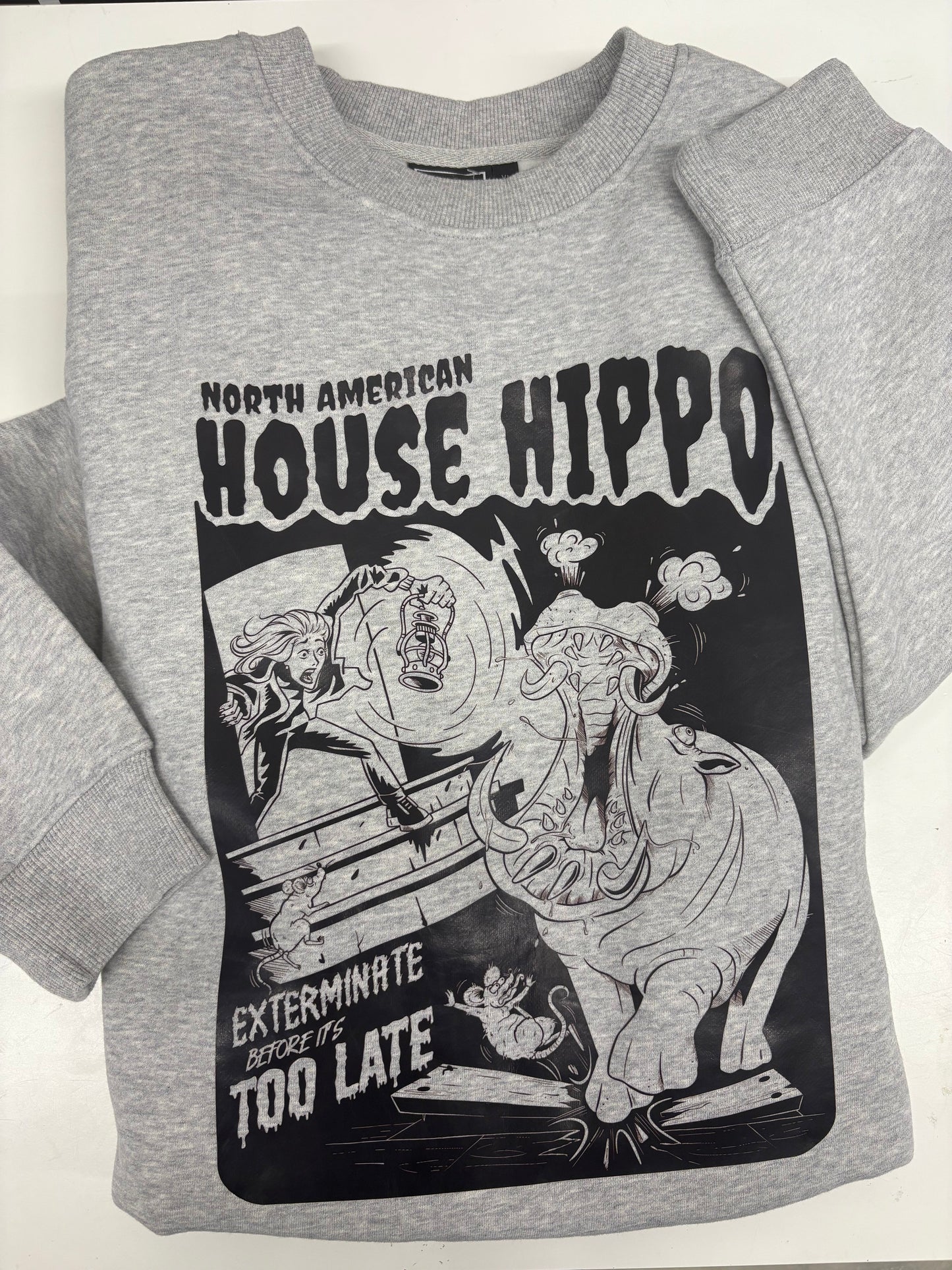 House Hippo Crewneck