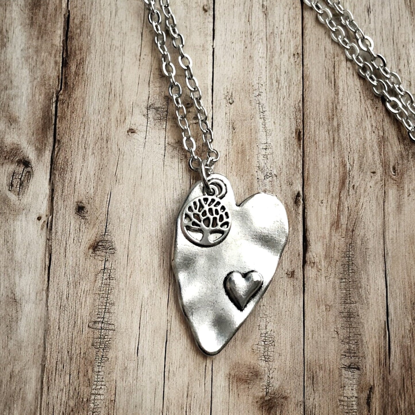 Heart & Tree Necklace
