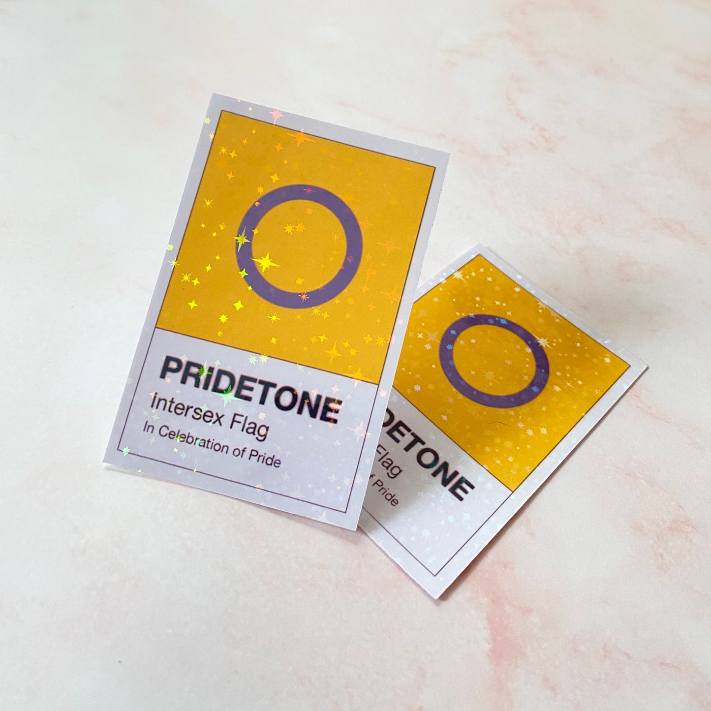 Pridetone Intersex Flag | Pride Sticker