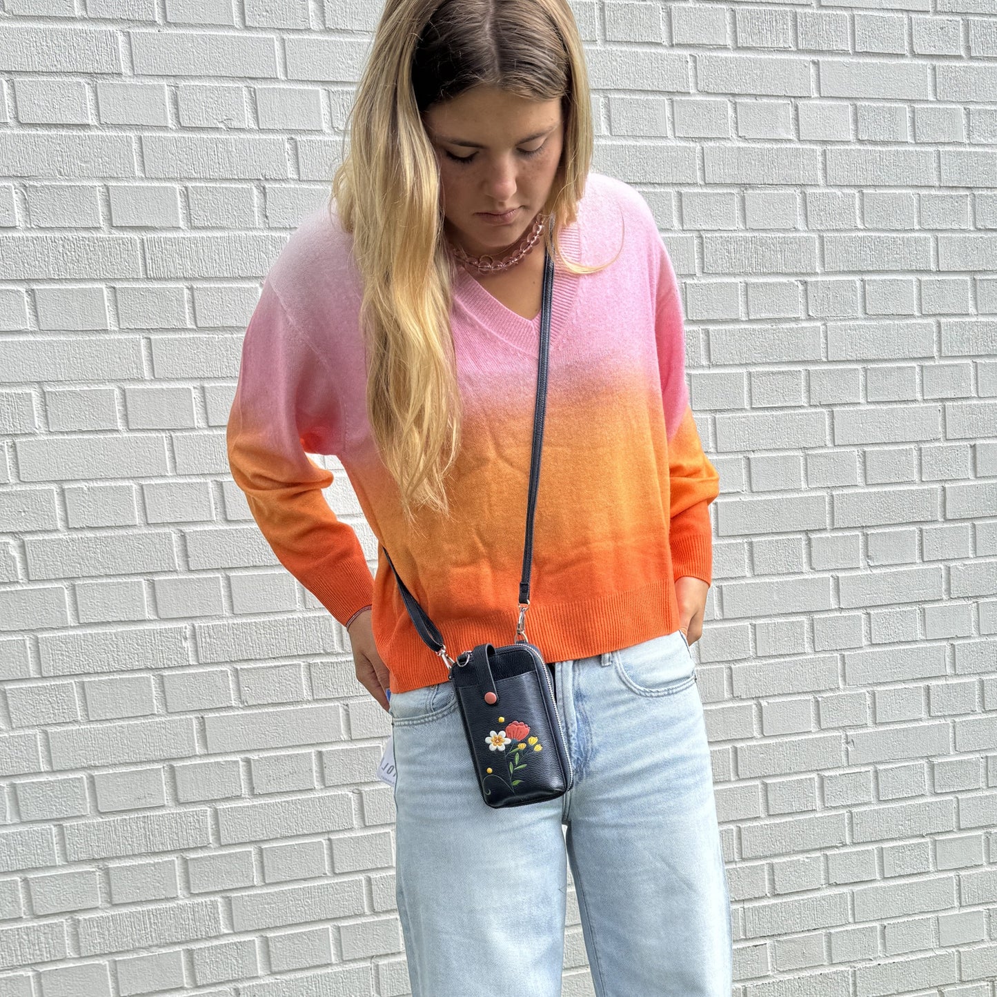 Jasmine Smartphone wallet crossbody bag