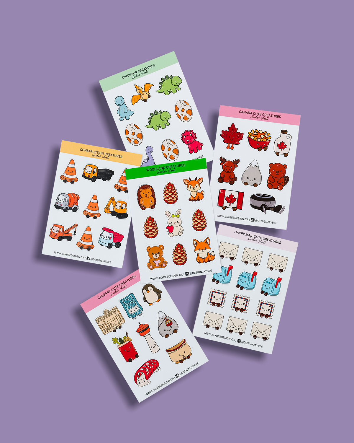 Canada Mini Sticker Sheet