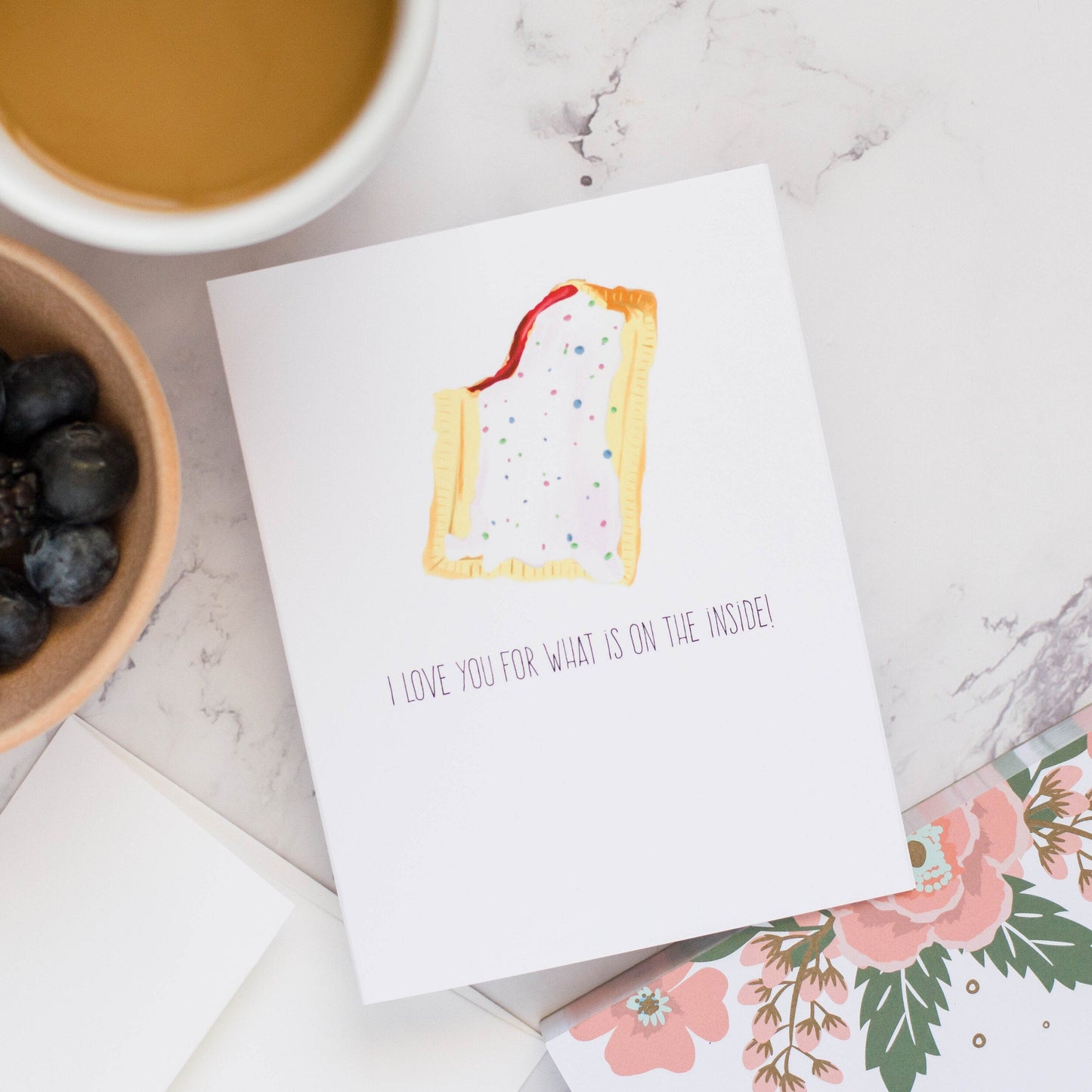 I Love You For What Is On The Inside! - Greeting Card