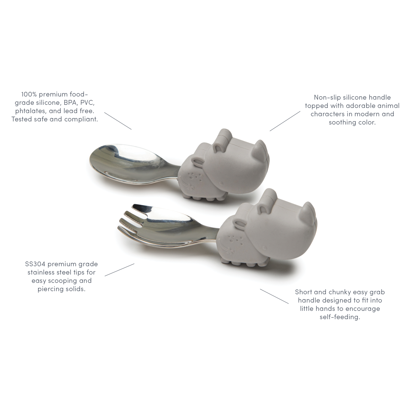 Learning Utensils Set - Bunny