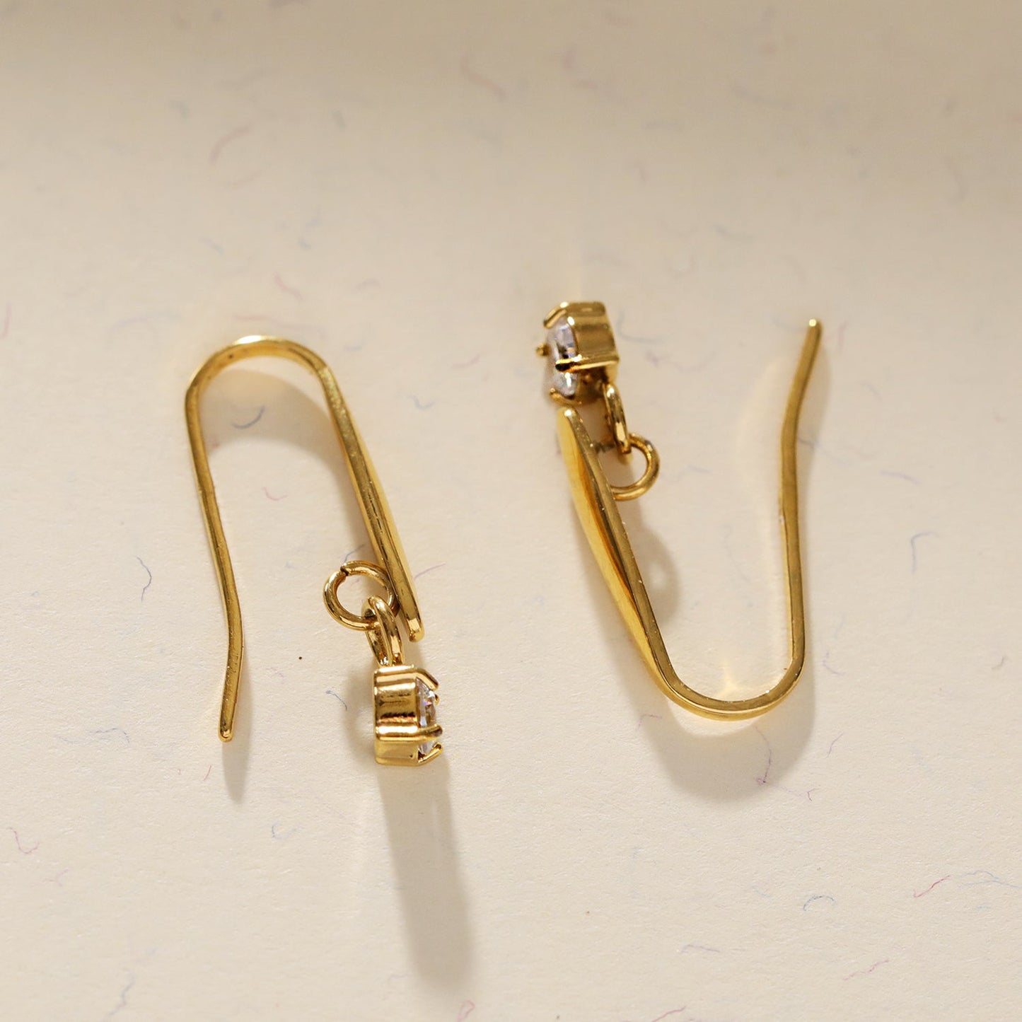 Vintage-inspired Tear Drop Earrings