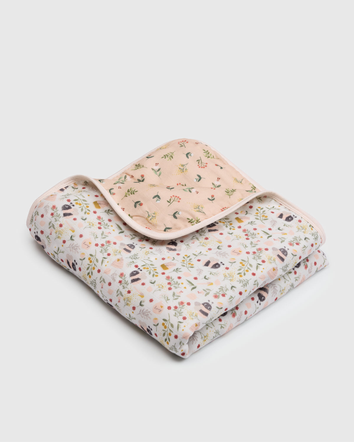 Muslin Quilt - Bumble Bees