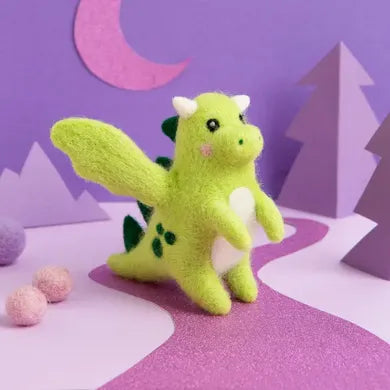 Hawthorn Handmade Baby Dragon Mini Needle Felting Kit