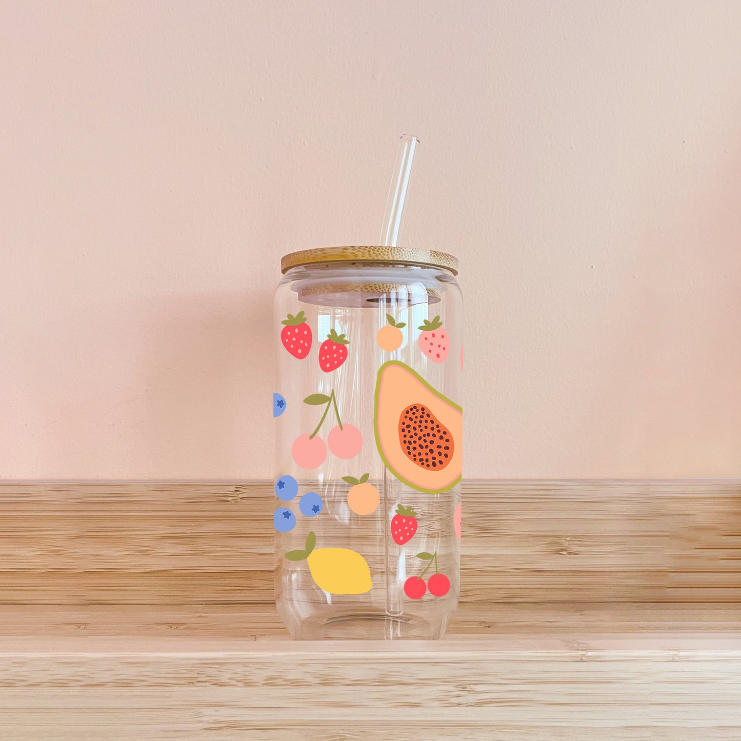 Verre boho - tutti frutti