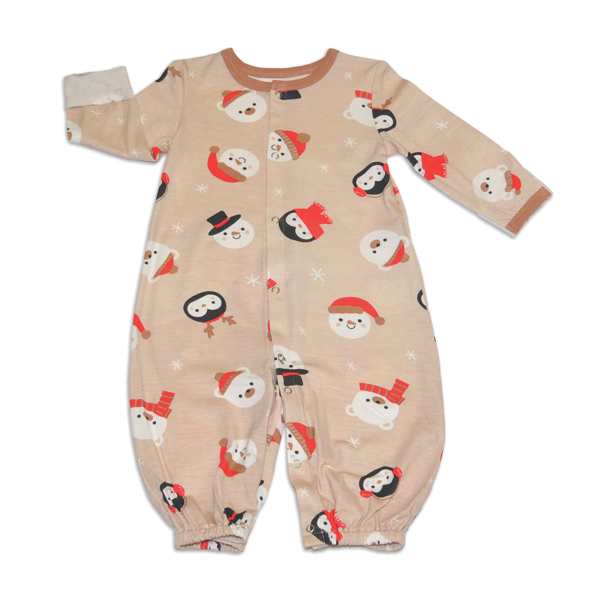 Bamboo Converter Gown (Snowy Faces Print)