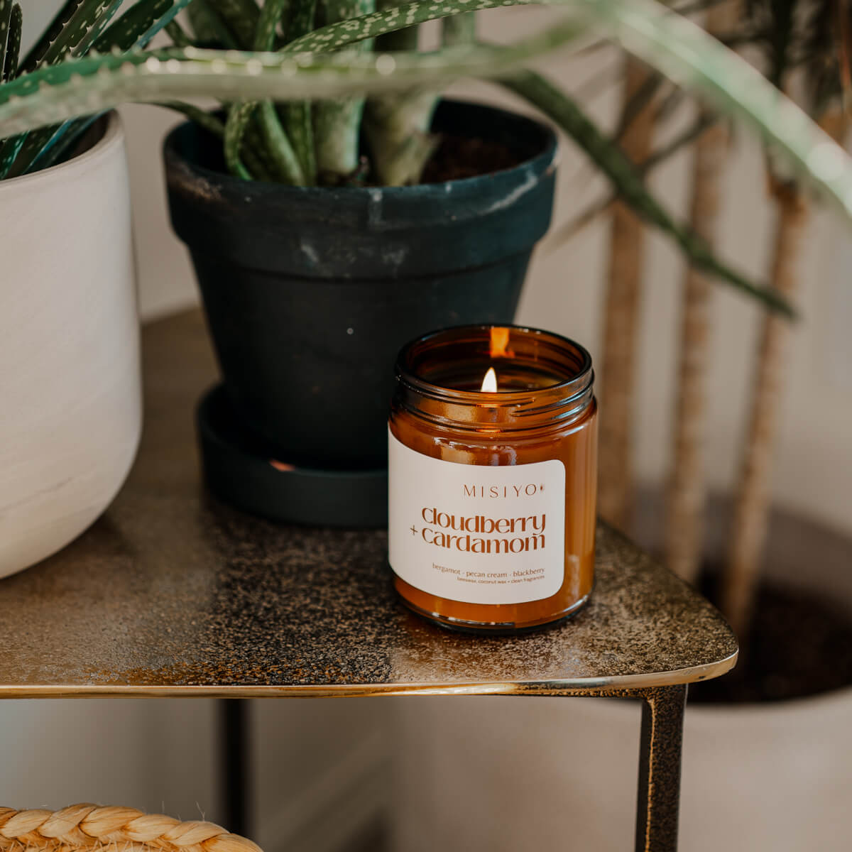 Cloudberry + Cardamom Candle Jar