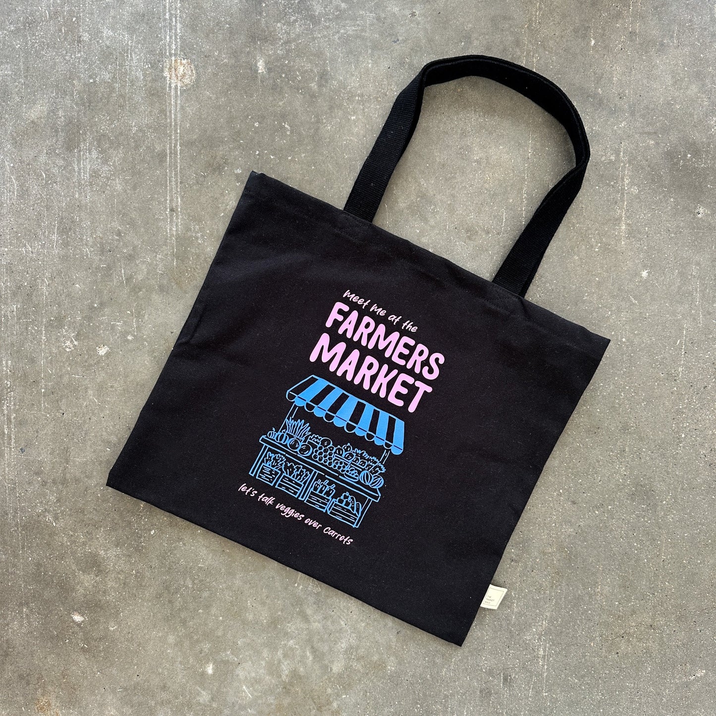 Farmers' Market Stand Tote Bag