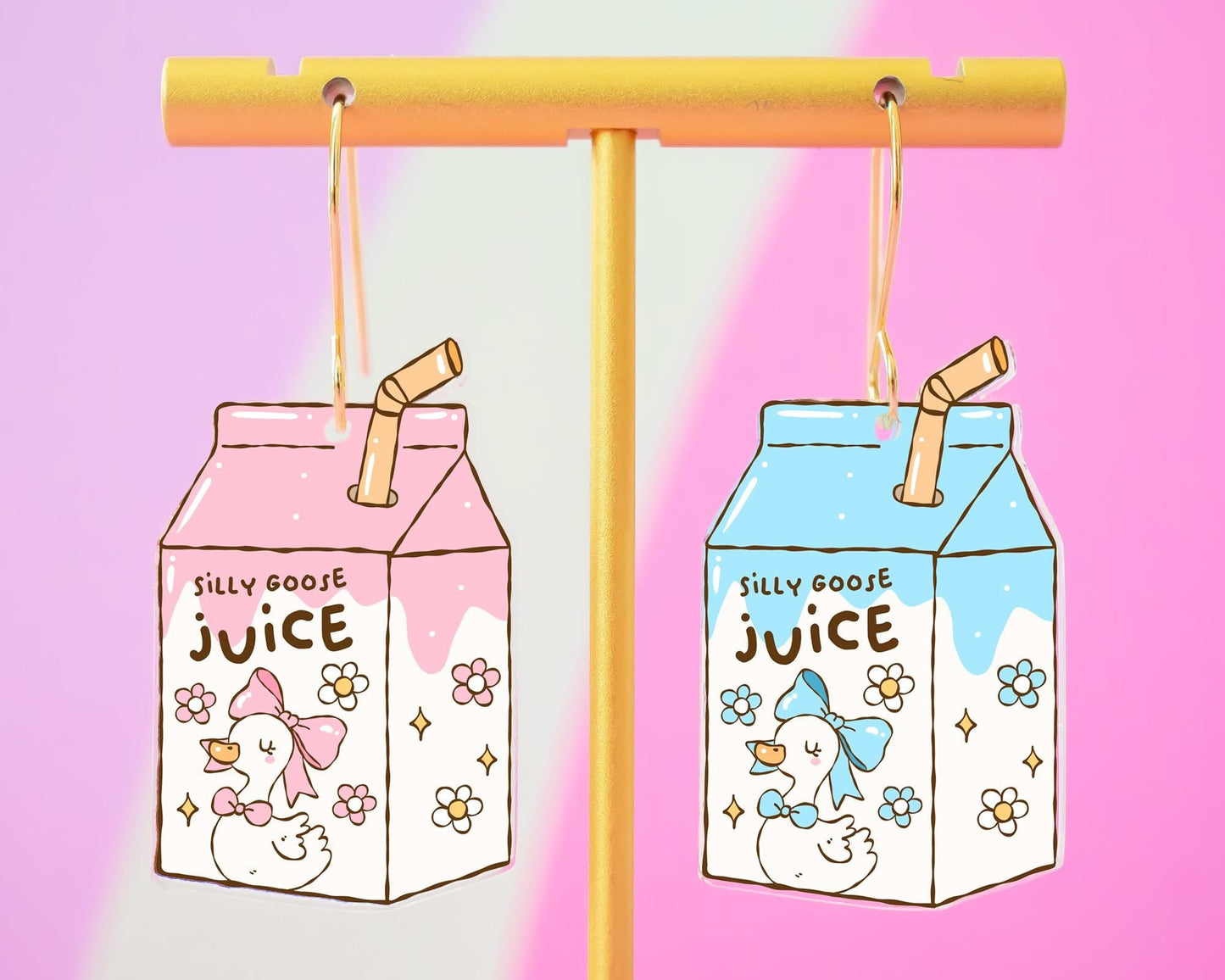 Silly Goose Juice Earrings