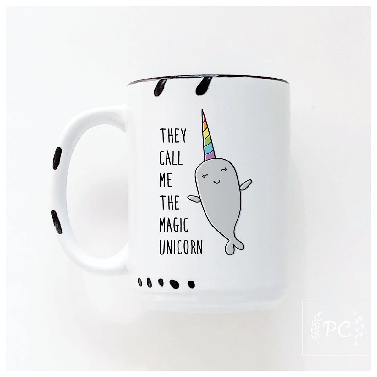 narwal | ceramic mug | sweary | funny