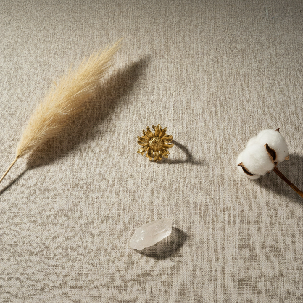 Flower Ring - Gold Stainless Steel