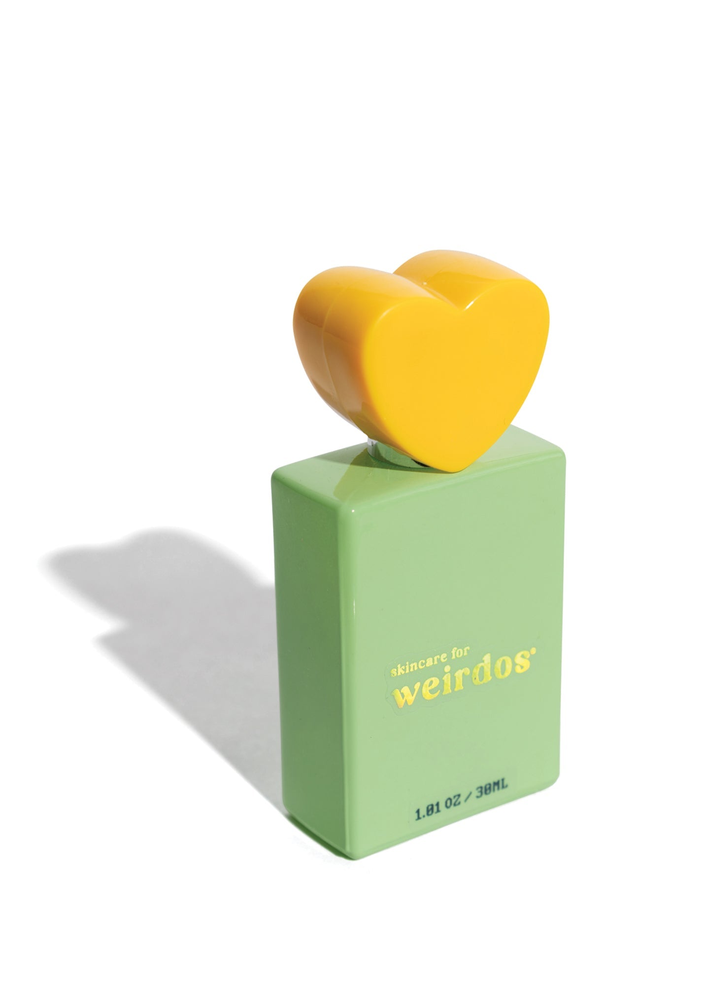 heart glass spray bottle