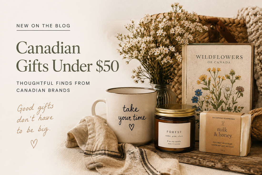 Canadian Gifts Under $50: Thoughtful Finds from Canadian Brands