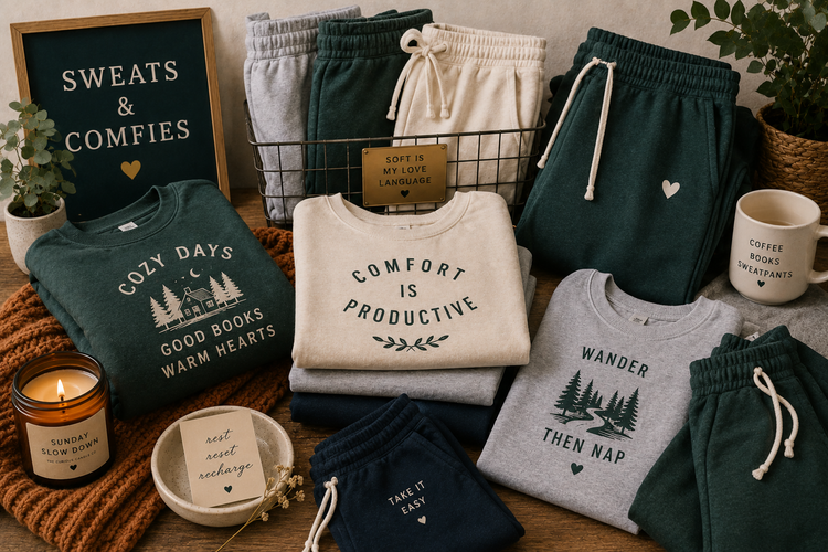 Sweats, Hoodies and Comfies