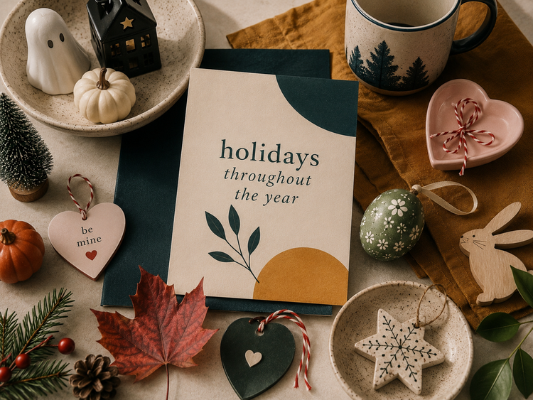 Holidays Throughout the Year