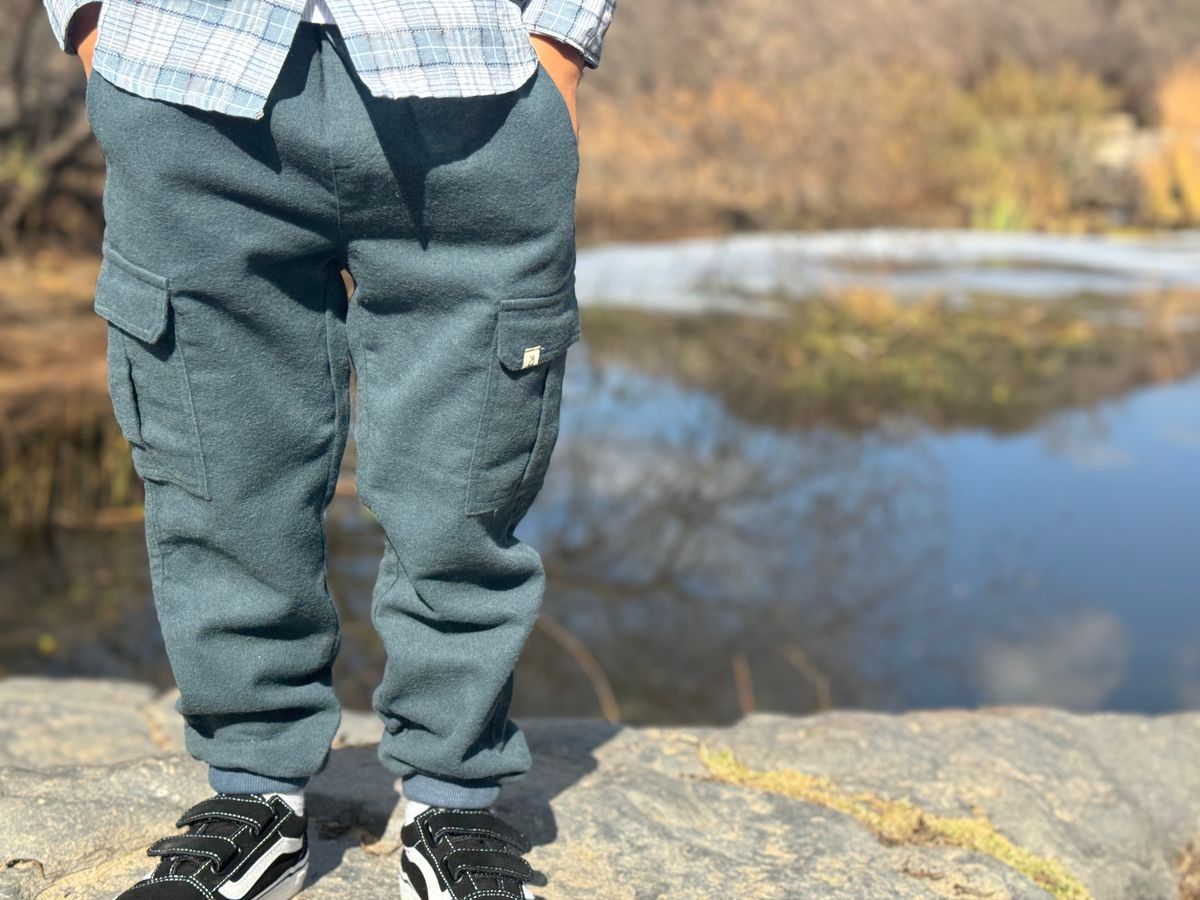 Arnie Cargo Pant | Blue | Me & Henry
