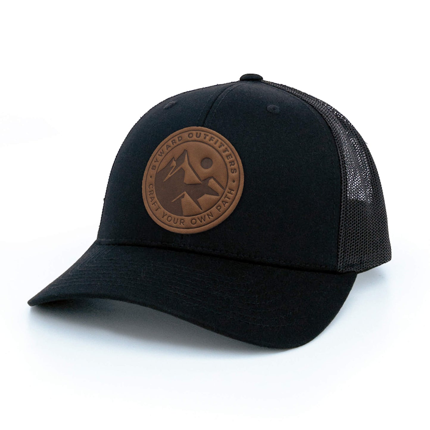 Mountain Escape Leather Patch Hat