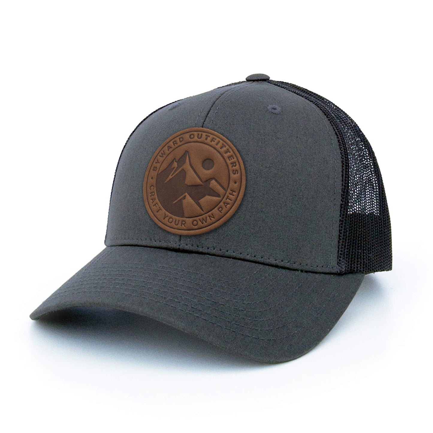 Mountain Escape Leather Patch Hat