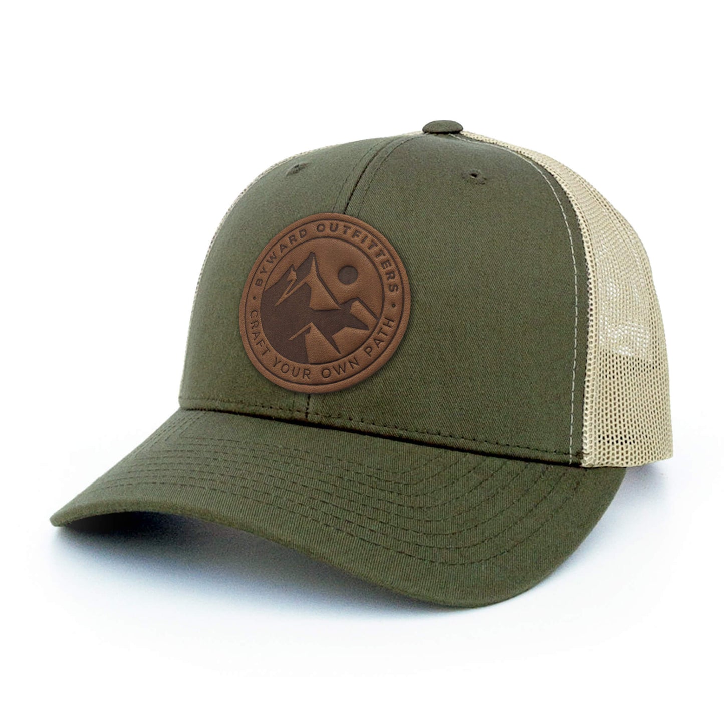 Mountain Escape Leather Patch Hat