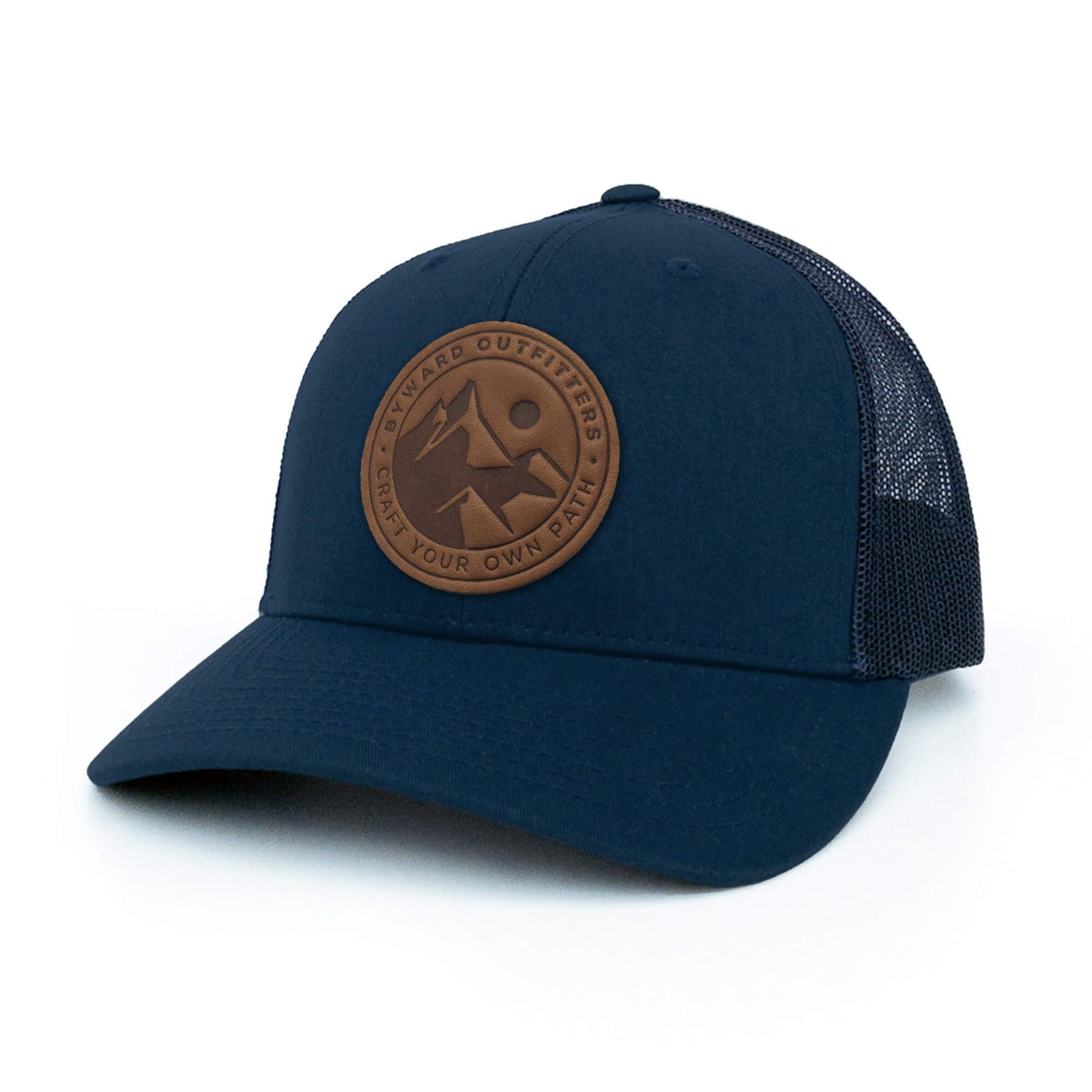 Mountain Escape Leather Patch Hat