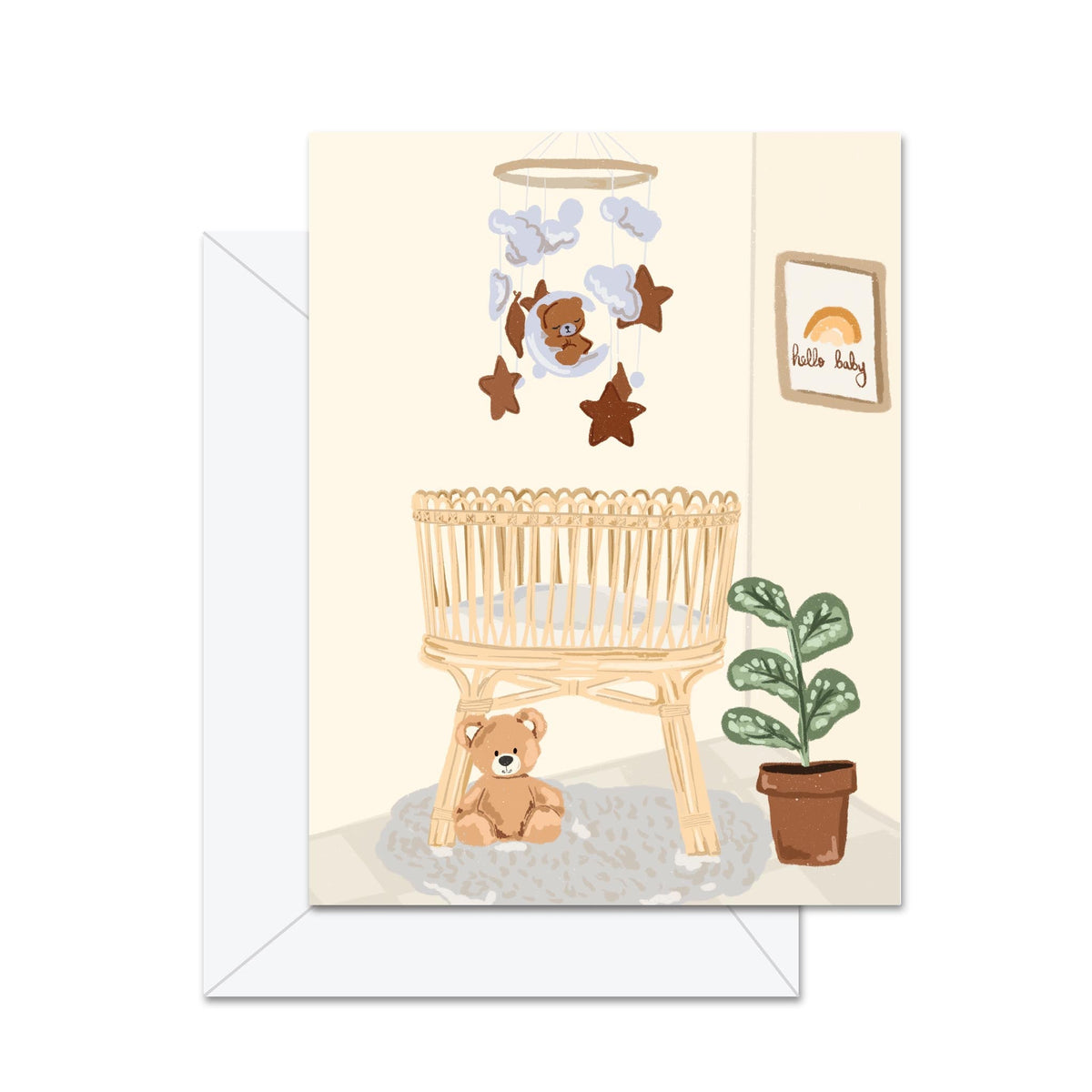 Hello Baby - Greeting Card