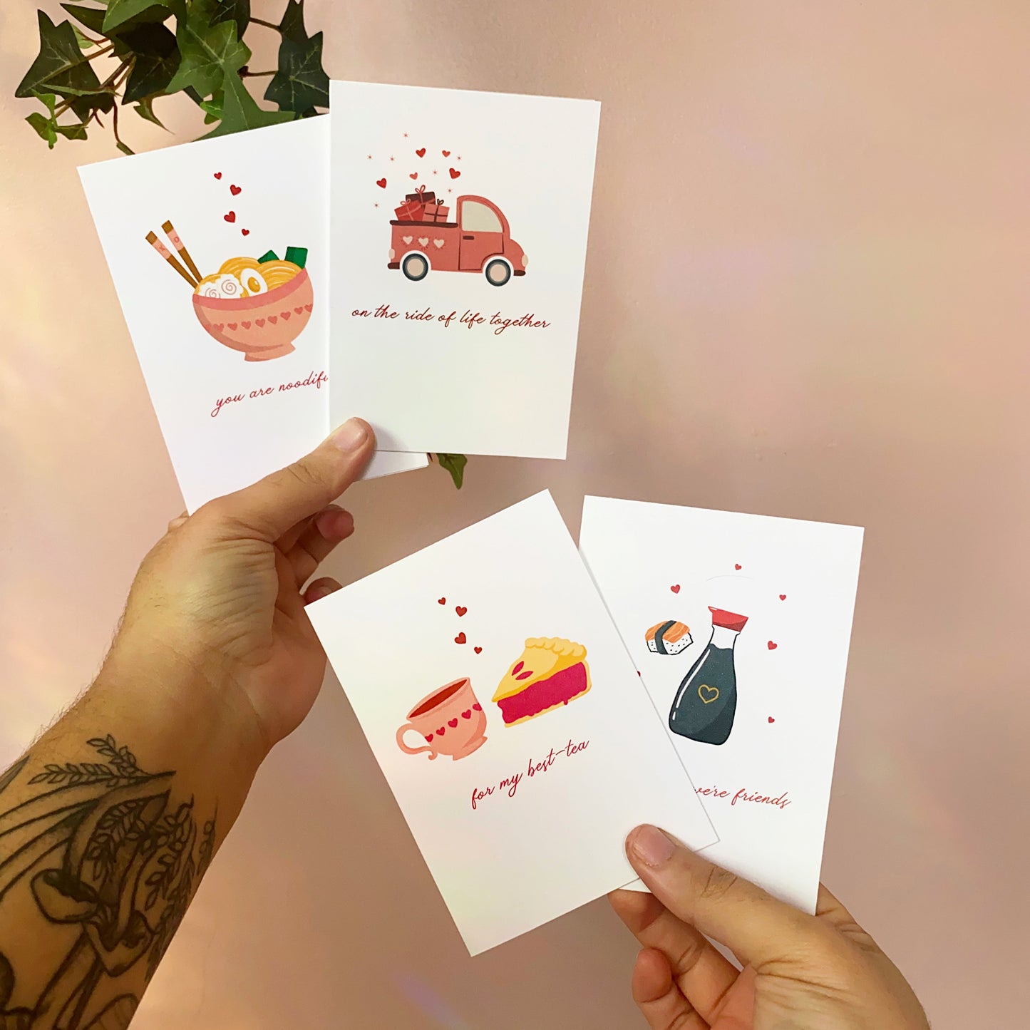 On the Ride of Life Together Mini Greeting Card