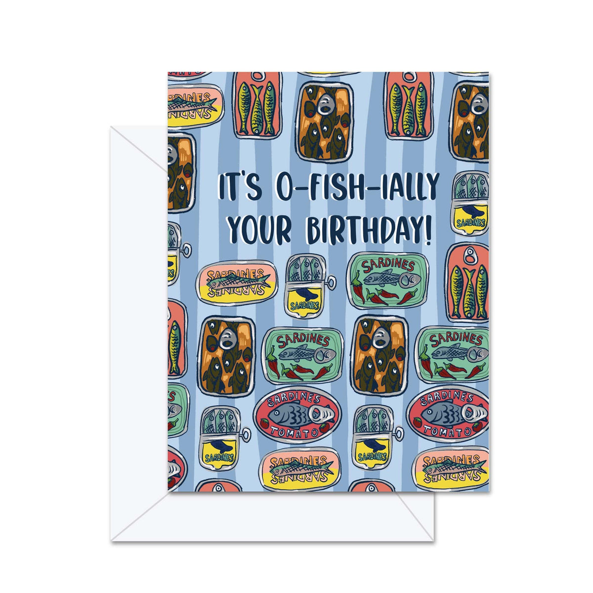 It's O-fish-ially Your Birthday!- Greeting Card