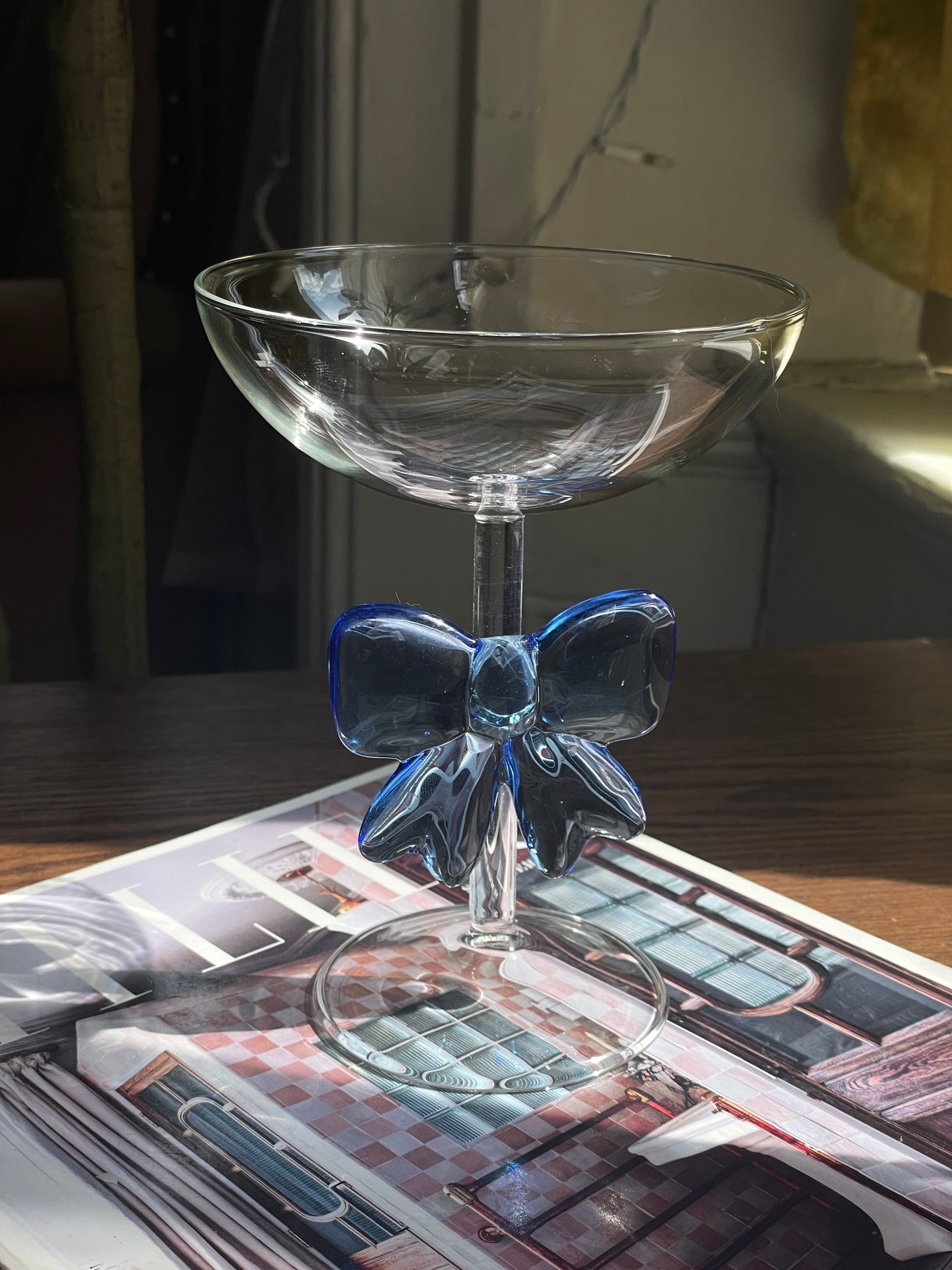 Bow Martini Glass