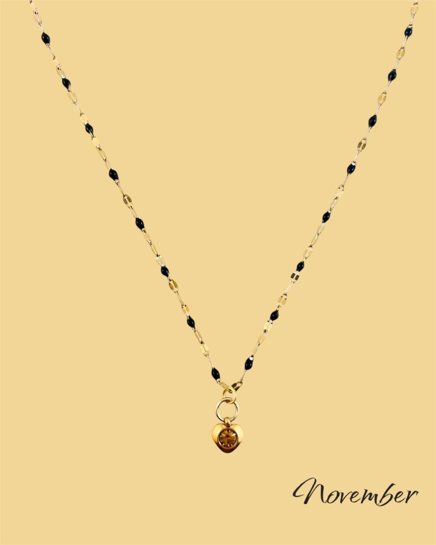 Heart Stone Necklaces