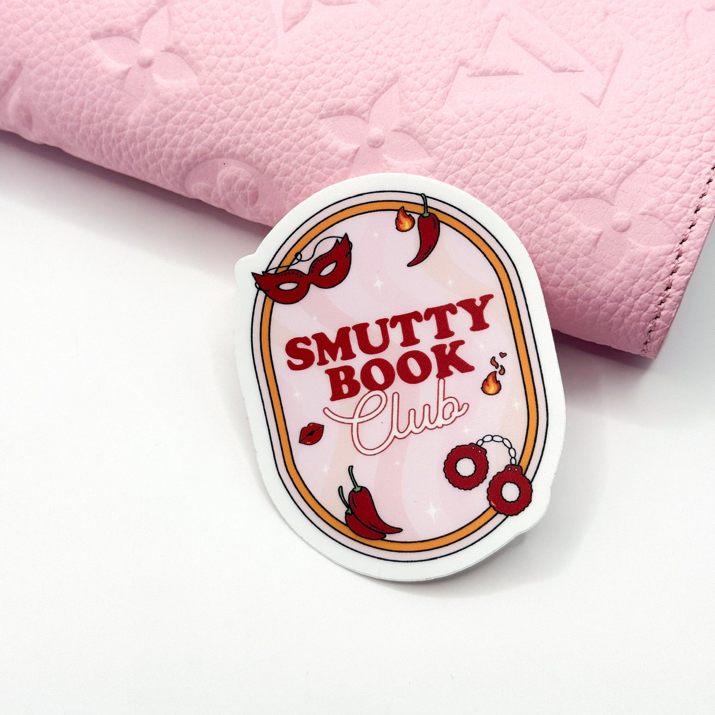 Smutty Book Club Vinyl Die Cut Sticker | Matte