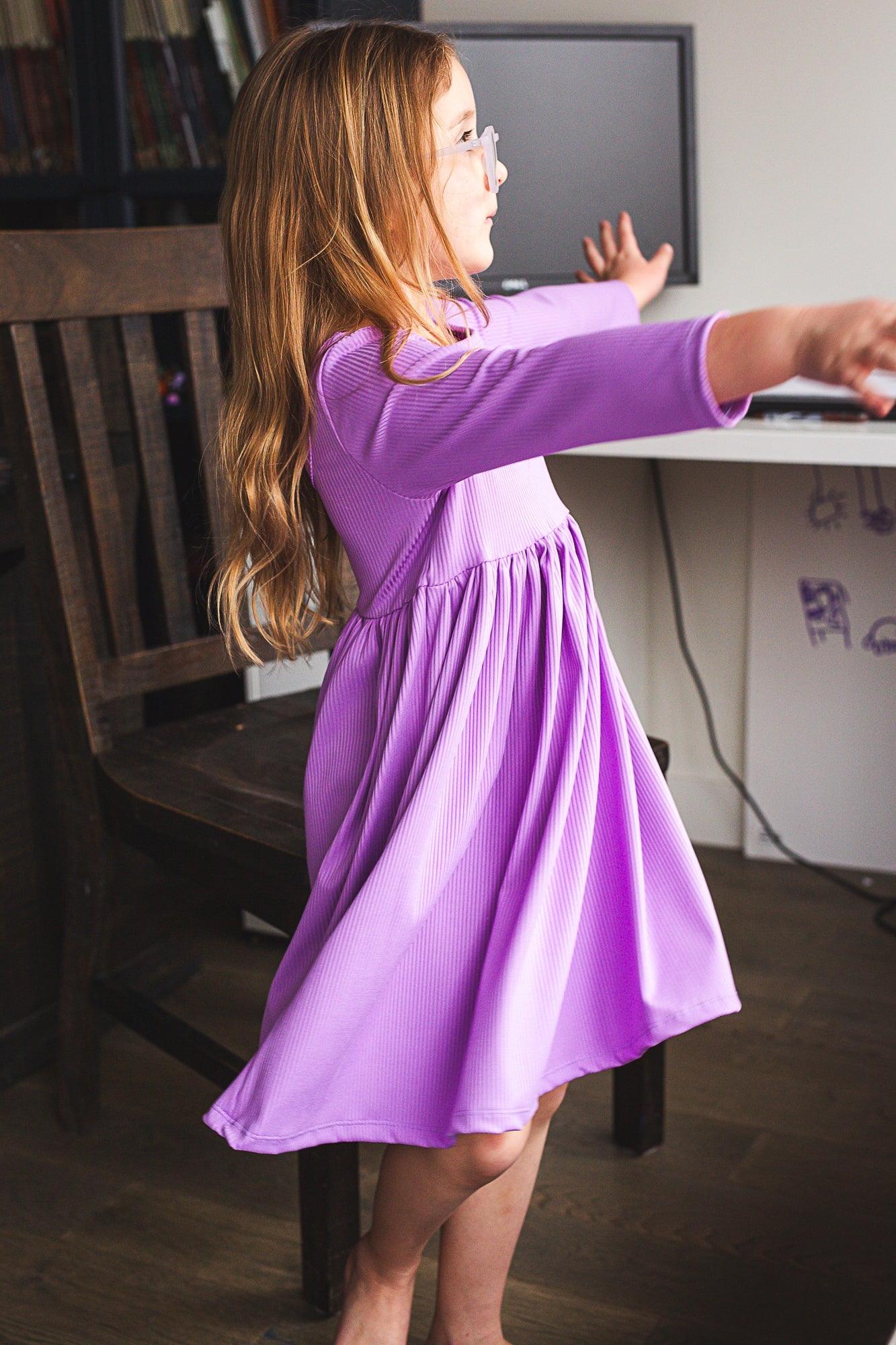 Lilac Purple Dress