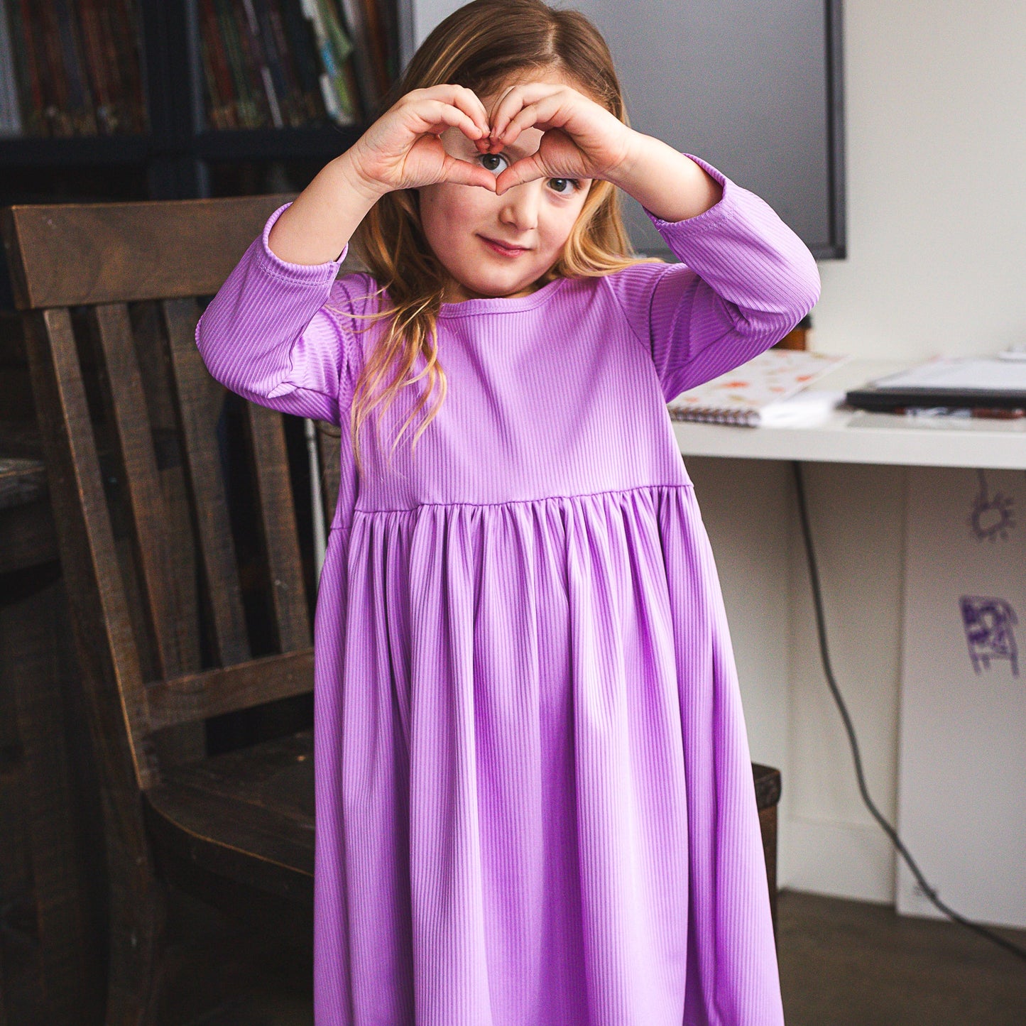 Lilac Purple Dress