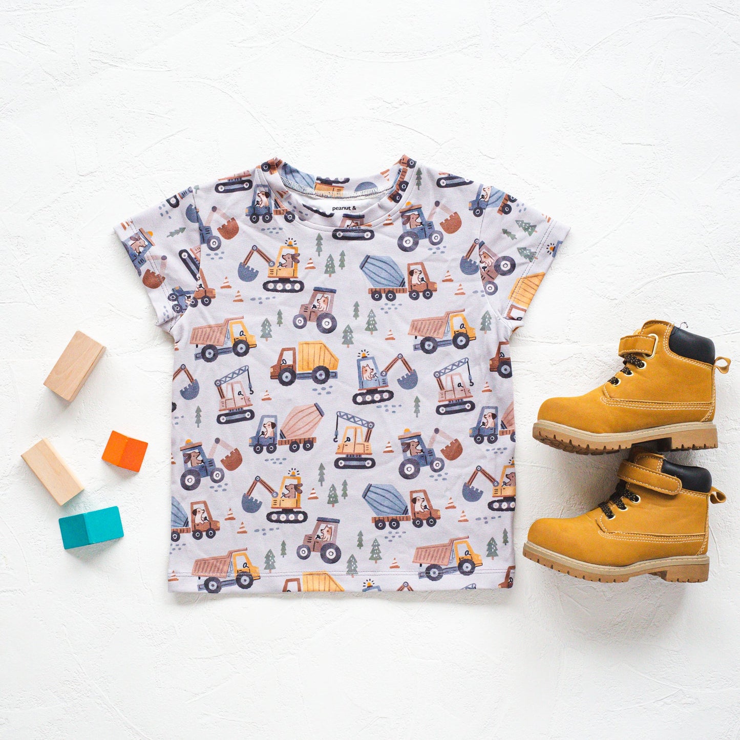 Construction Trucks Tee