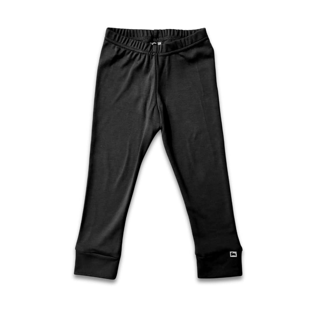 Kids' Bamboo Leggings | Black